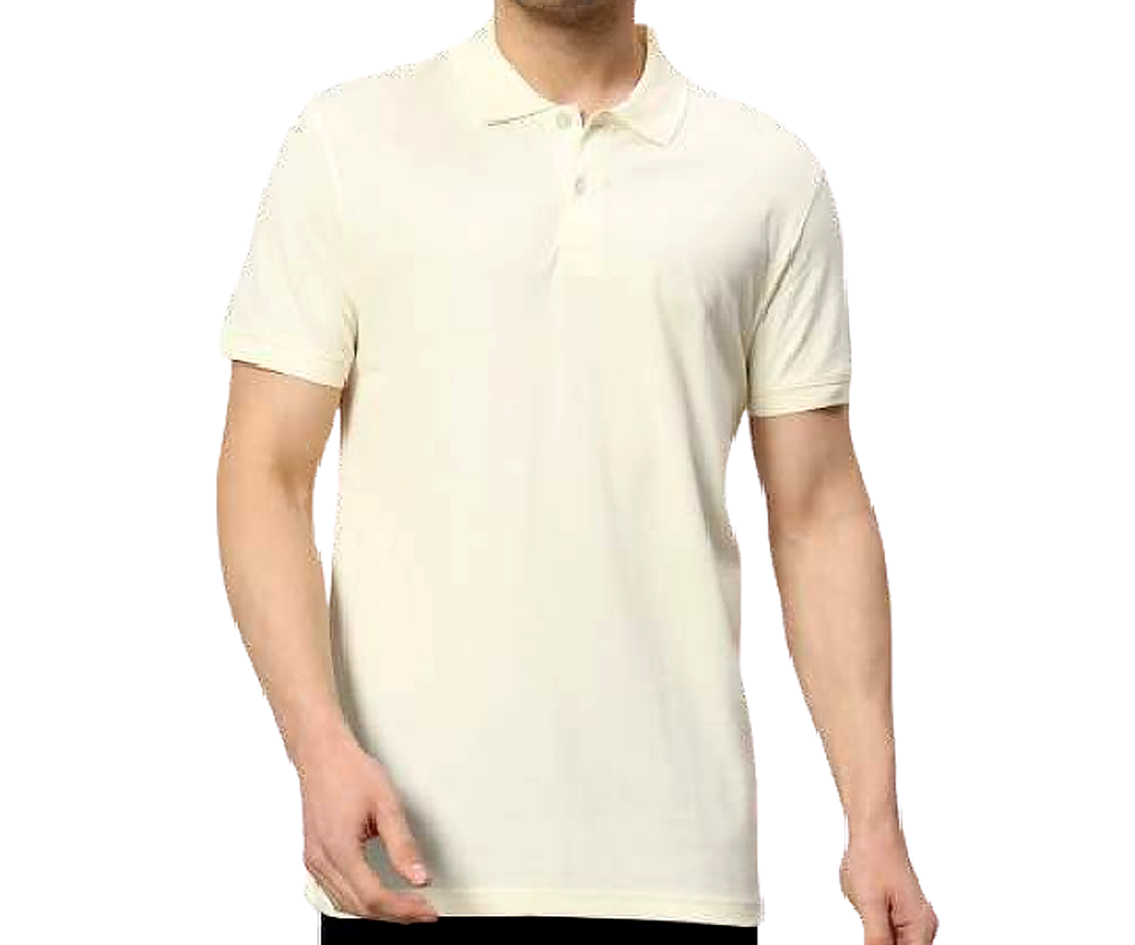 Polo T-Shirt — Ivory